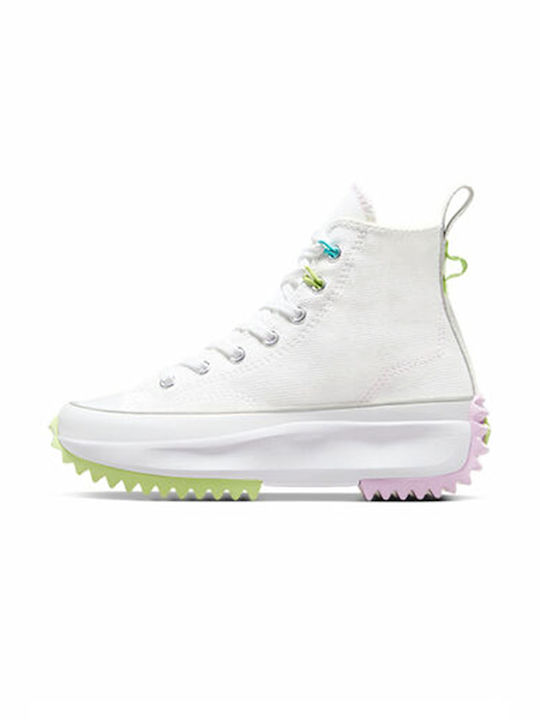 Converse Run Star Hike Sneakers White / Citron