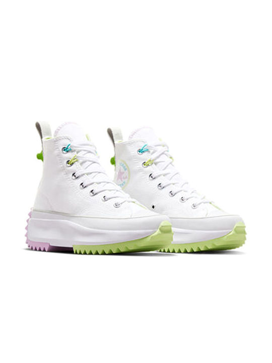 Run Star Hike Chunky Μποτάκια White / Citron