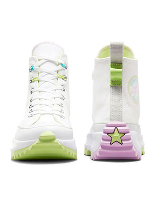 Run Star Hike Chunky Μποτάκια White / Citron