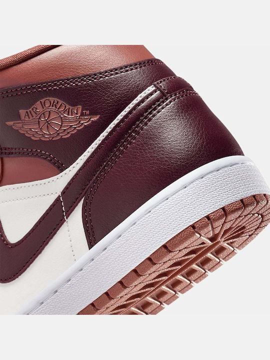 Air  1 Mid Boots Orange