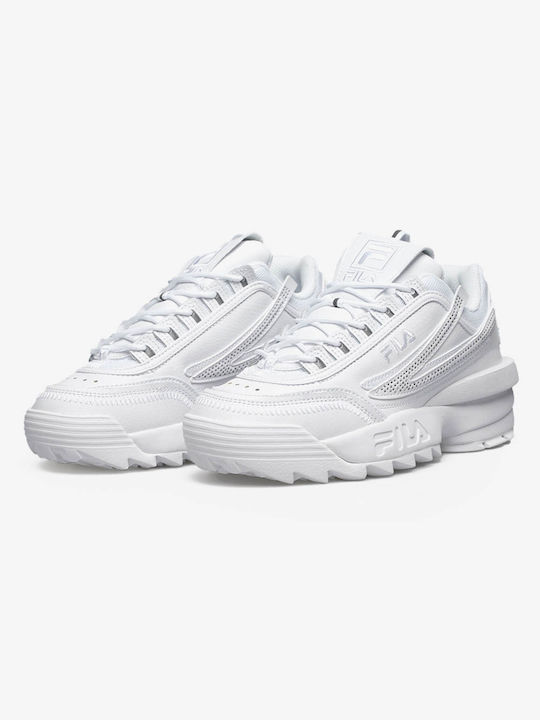 Fila Ii Exp Chunky Sneakers White / Metallicsilve