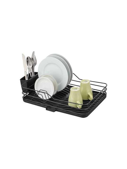 Homely Metallic Black Sink Strainer 30.7x43.3x10.5cm