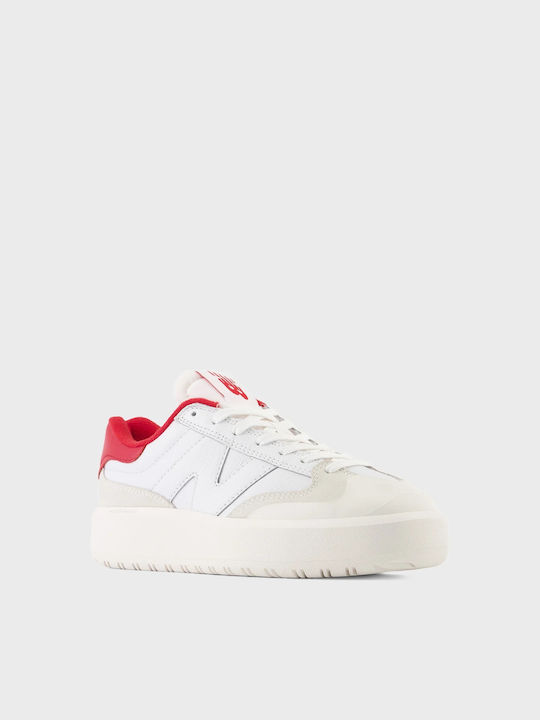 New Balance Damen Sneakers White / Red