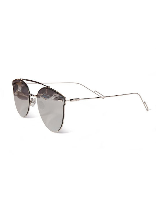 V-store Sunglasses with Gold Metal Frame and Gray Gradient Lens 18489