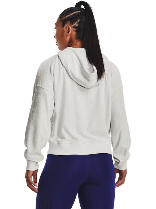 Under Armour Terry Women's Hooded Sweatshirt Gray