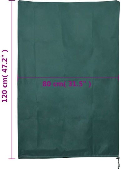 vidaXL 364885 Покритие За Антифриз Качулка 70гр/м² 1.2x1.2м Зелен