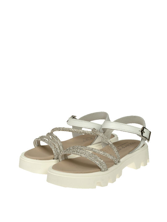 Scarpy Kids' Sandals White