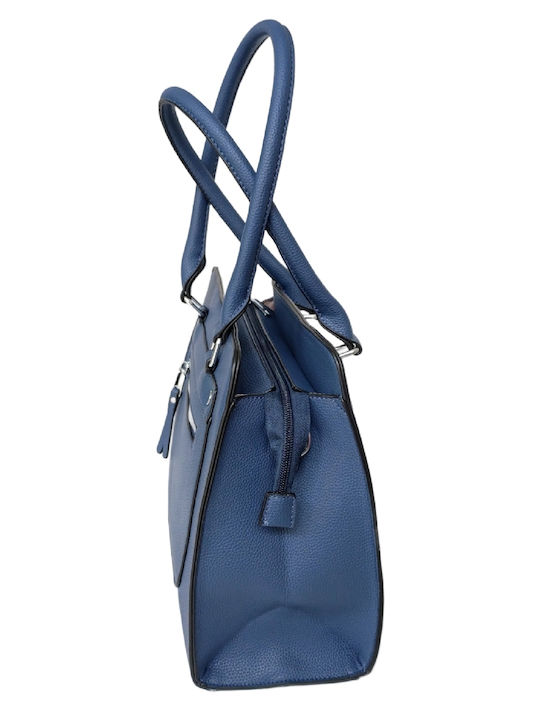 My Shoe Fashion Women's Bag Tote Hand Blue