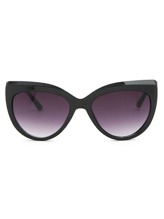 V-store Women's Sunglasses with Black Frame and Black Lens 20.505BLACK