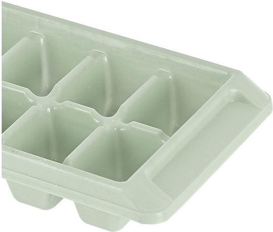 Plastic Ice Cube Tray 16 Slots Mint Green