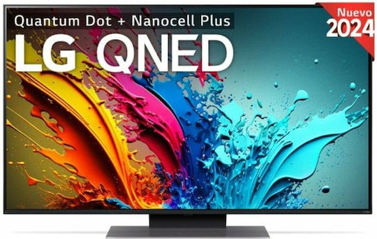 LG Smart Τηλεόραση 50" 4K UHD QNED QNED87 HDR (2024) 50QNED87T6B