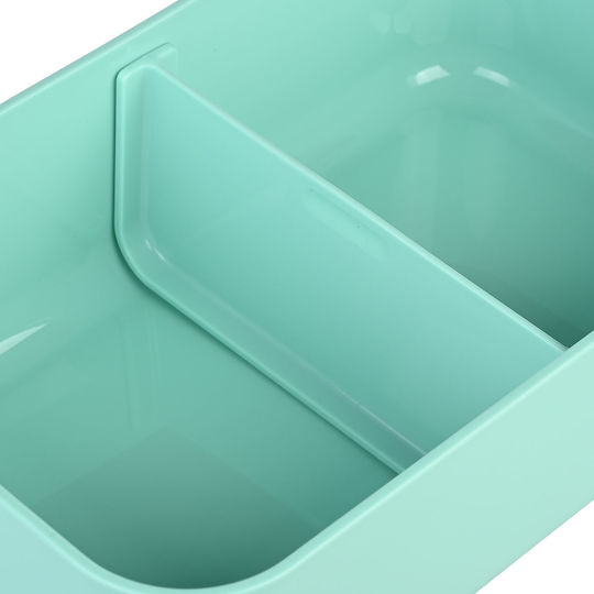 Estia Microwave Plastic Lunch Box Save The Aegean Bermuda Green 1000ml