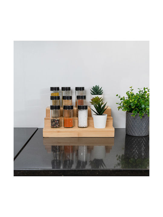 Estia Bamboo Essentials Кухненски организатор на стелажи Дърво в Бежов Цвят 11x20x30см