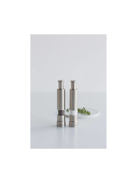 Brabantia Set Manual Râșnițe Condimente Inox în Culoare Argintiu 2buc