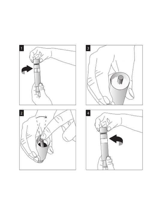 Brabantia Set Manual Râșnițe Condimente Inox în Culoare Argintiu 2buc
