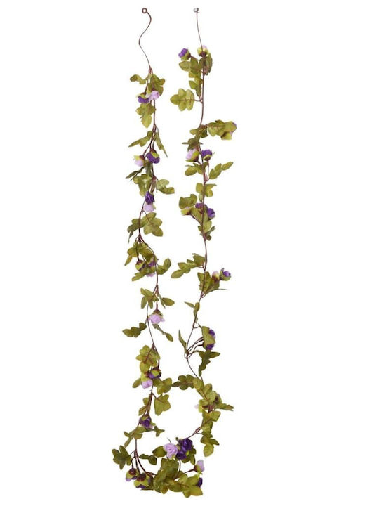 vidaXL Weihnachtsdekoration Blume Länge 215cm. 6Stück