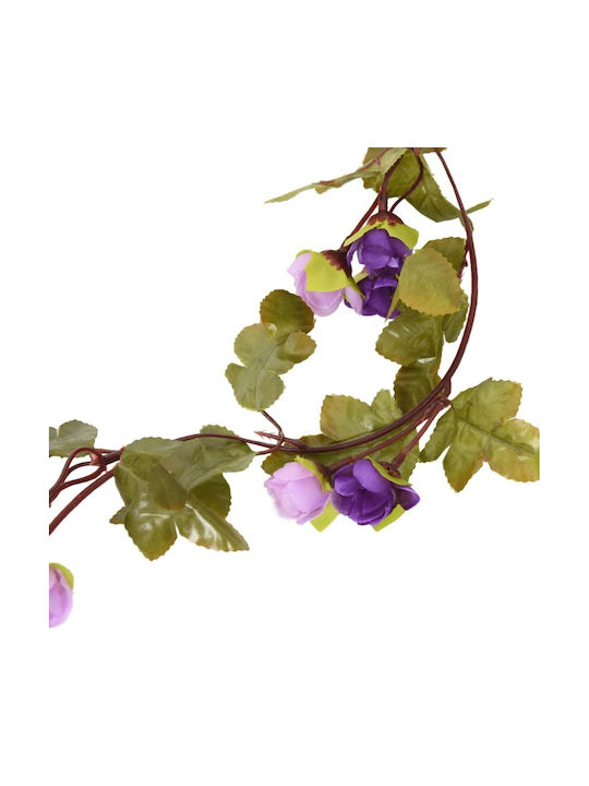 vidaXL Weihnachtsdekoration Blume Länge 215cm. 6Stück