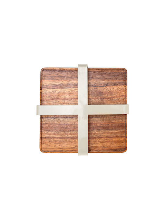 Estia Metallic Napkin Holder Allure Brown 19.5x19.5cm 01-24765