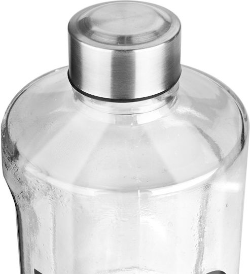 Бутилка Стъклена 900ml Метален Капак