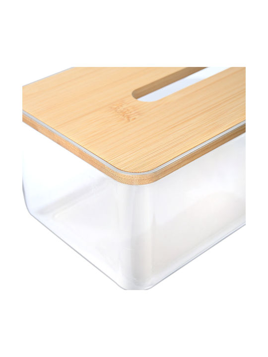 Θηκη Χαρτομαντηλα Bamboo 23x13x10cm