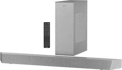 Philips TAB8507 Soundbar 300W 3.1 with Wireless Subwoofer and Remote Control Silver