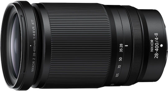 Nikon Full Frame Φωτογραφικός Φακός Nikkor Z 28-400mm f/4-8 VR Σταθερός για Nikon Z Mount Μαύρος