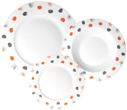 Ankor Multicolour Porcelain Dinnerware Set 18pcs