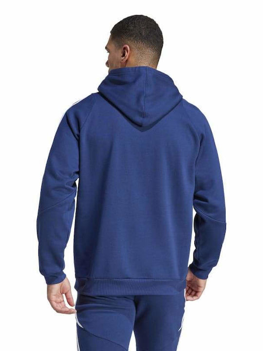 Adidas Tiro 24 Herren Sweatshirt mit Kapuze Blue