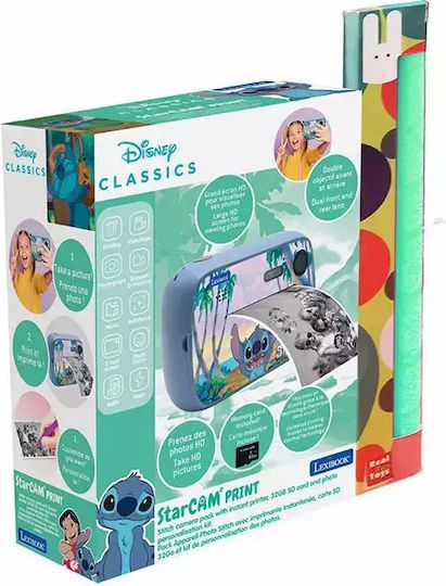 Lexibook Stich Children's Camera 12MP with Thermal Printing Blue