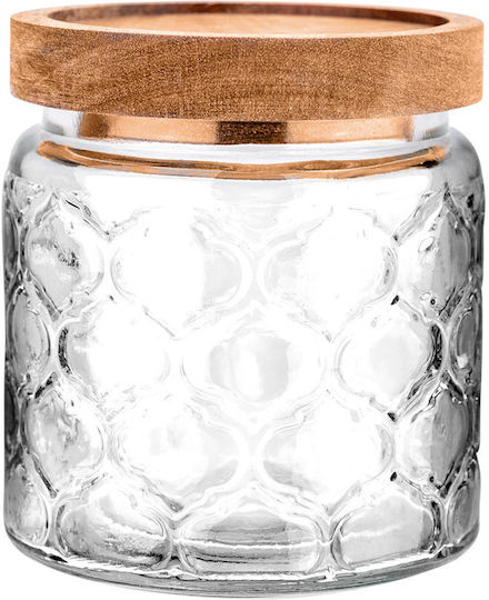 Estia ALLURE Vase Allgemeine Verwendung mit Deckel Glas Transparent 500ml Estia ALLURE Vase Allgemeine Verwendung mit Deckel Glas Transparent 500ml