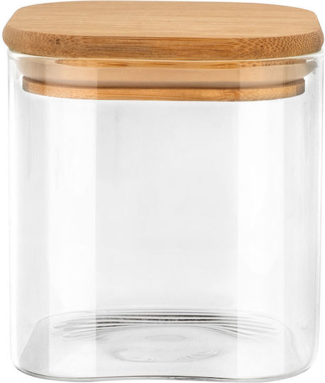 Estia Essentials Vase Allgemeine Verwendung mit Deckel Glas Transparent 550ml Estia Essentials Vase Allgemeine Verwendung mit Deckel Glas Transparent 550ml
