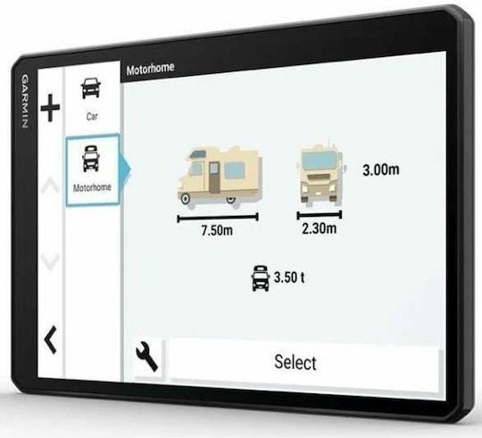 Garmin 10" Display GPS Device Camper with Wi-Fi / Bluetooth and Card Slot