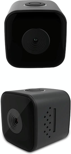 SQ28 Action Camera Full HD (1080p) Λήψης 360° Υποβρύχια (με Θήκη) Μαύρη