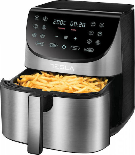 Tesla Air Fryer με Wi-Fi 7lt Μαύρο AF701BX