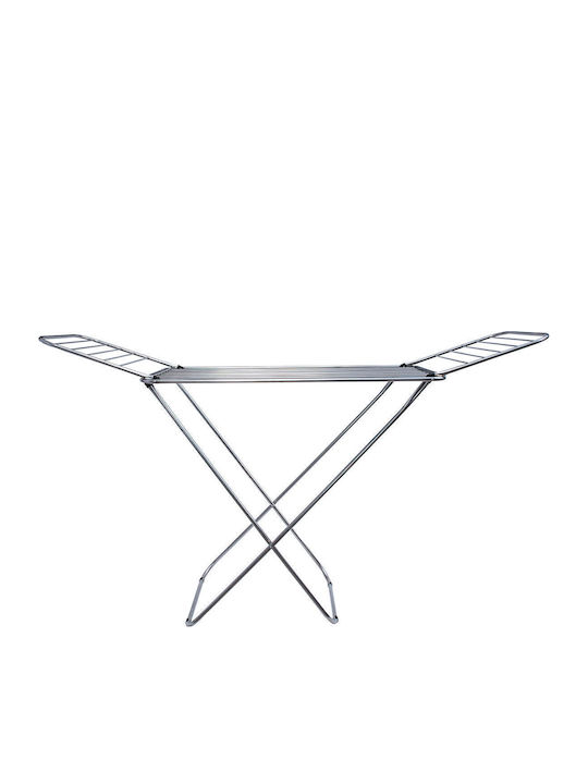Floor Clothes Drying Rack Stainless Steel Folding 18m Estia Home Art 04-7300 00049217