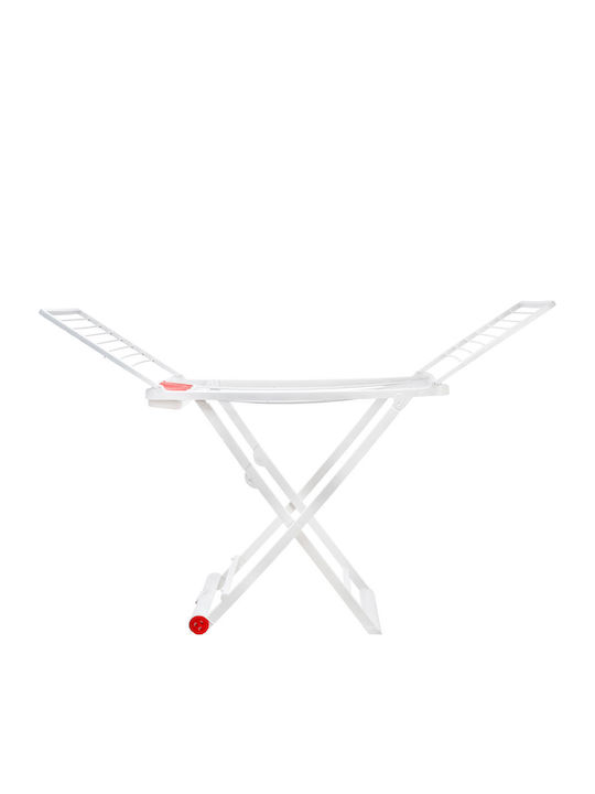 Floor Clothes Drying Rack Pronto Dry Plastic Folding 20m Transport Wheels