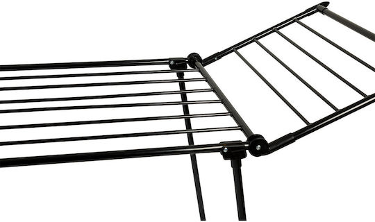 Estia Folding Floor Clothes Drying Rack Metal with Hanging Length 15m