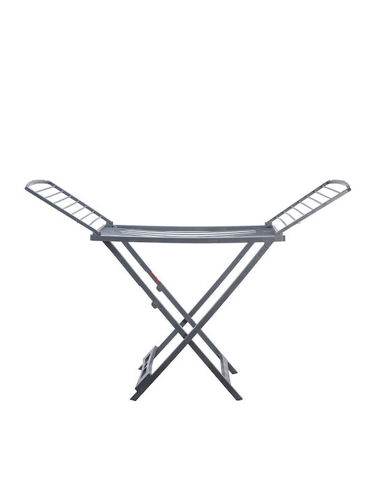 Floor Clothes Drying Rack Biociclo Plastic Folding 20m Grey