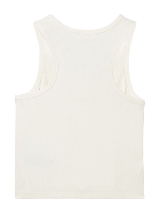 Tom Tailor Kids Crop Top Sleeveless Ecru