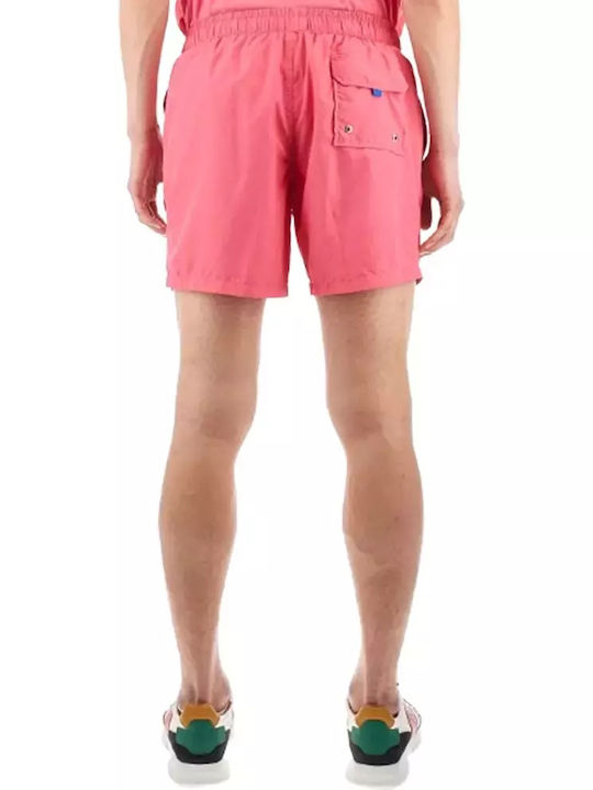 La Martina Men's Swimwear Shorts Hot Pink