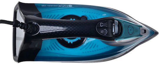 Estia Ceramica Steam Iron 3100W with Ceramic Plate and Continuous Steam Supply 20g/min