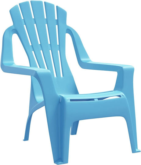 Outdoor-Stuhl Polypropylen Blue 2Stück 37x34x44εκ.