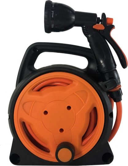 Nakayama Gh1000 Garden Hose Box with 10m 1/2" Hose with Rewind Handle