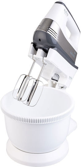 Estia Gusto Μίξερ με Πλαστικό Κάδο 3.4lt Λευκό 500W