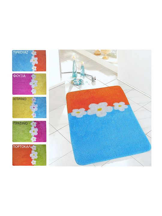 San Lorentzo Bath Mat Milano 1559GREEN Green 50x80cm
