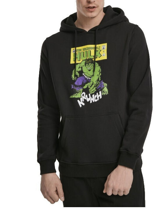 Merchcode Men Hulk Sweatshirt Schwarz