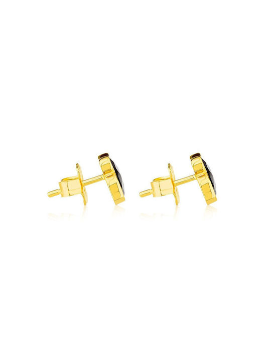 Tous Earrings made of Silver Gold Plated