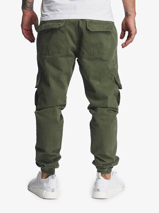 Def Pantaloni pentru bărbați Olive