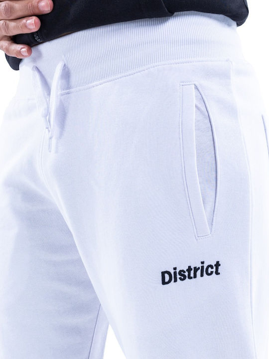 Jogginghose ohne Gummizug White