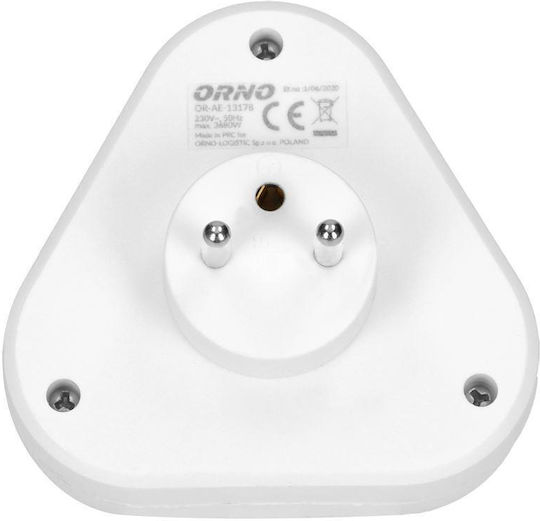 Orno Power Strip 3 Positions
